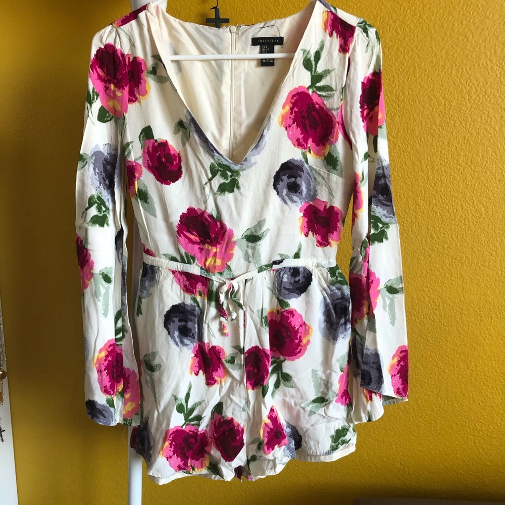 Floral romper